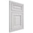 Shiloh Cabinetry Beaded Inset Savannah Paintable Polar Door