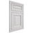 Shiloh Cabinetry Beaded Inset Savannah Paintable Pure White Door