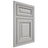 Shiloh Cabinetry Beaded Inset Savannah Paintable Unusual Gray Door