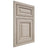 Shiloh Cabinetry Beaded Inset Savannah Poplar Plain Cut Seagull Door