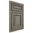 Shiloh Cabinetry Beaded Inset Savannah Poplar Plain Cut Thyme Door