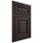 Shiloh Cabinetry Beaded Inset Savannah White Oak Plain Cut Morel Door