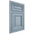 Shiloh Cabinetry Beaded Inset Savannah White Oak Plain Cut Sky Door