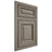 Shiloh Cabinetry Beaded Inset Savannah White Oak Plain Cut Thyme Door