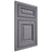 Shiloh Cabinetry Beaded Inset Savannah White Oak Quarter Sawn Cadet Door