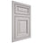 Shiloh Cabinetry Beaded Inset Savannah White Oak Quarter Sawn Cotton Door