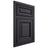 Shiloh Cabinetry Beaded Inset Savannah White Oak Quarter Sawn Harbor Door