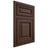 Shiloh Cabinetry Beaded Inset Savannah White Oak Rift Cut Braun Door