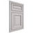 Shiloh Cabinetry Beaded Inset Savannah White Oak Rift Cut Cotton Door