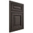 Shiloh Cabinetry Beaded Inset Savannah White Oak Rift Cut Creekside Door