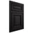 Shiloh Cabinetry Beaded Inset Savannah White Oak Rift Cut Espresso Door