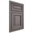 Shiloh Cabinetry Beaded Inset Savannah White Oak Rift Cut Flagstone Door