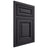 Shiloh Cabinetry Beaded Inset Savannah White Oak Rift Cut Harbor Door