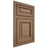 Shiloh Cabinetry Beaded Inset Savannah White Oak Rift Cut Medium Door