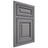 Shiloh Cabinetry Beaded Inset Savannah White Oak Rift Cut Sterling Door
