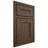 Shiloh Cabinetry Beaded Inset Scottsdale Alder Plain Cut Caviar Door