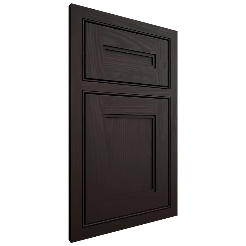 Shiloh Cabinetry Beaded Inset Scottsdale Alder Plain Cut Espresso Door