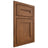 Shiloh Cabinetry Beaded Inset Scottsdale Cherry Plain Cut Carob Door