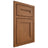 Shiloh Cabinetry Beaded Inset Scottsdale Cherry Plain Cut Coffee Door