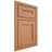Shiloh Cabinetry Beaded Inset Scottsdale Cherry Plain Cut Natural Door