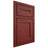 Shiloh Cabinetry Beaded Inset Scottsdale Cherry Plain Cut Red Door