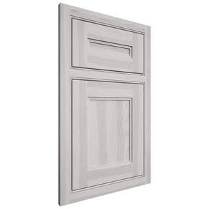 Shiloh Cabinetry Beaded Inset Scottsdale Hickory Plain Cut Cotton Door