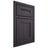 Shiloh Cabinetry Beaded Inset Scottsdale Hickory Plain Cut Harbor Door