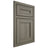 Shiloh Cabinetry Beaded Inset Scottsdale Hickory Plain Cut Thyme Door