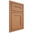 Shiloh Cabinetry Beaded Inset Scottsdale Maple Plain Cut Cashmere Door