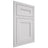 Shiloh Cabinetry Beaded Inset Scottsdale Paintable Arctic Door