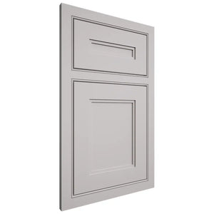 Shiloh Cabinetry Beaded Inset Scottsdale Paintable Light French Gray Door