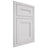Shiloh Cabinetry Beaded Inset Scottsdale Paintable Pure White Door