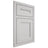 Shiloh Cabinetry Beaded Inset Scottsdale Paintable Repose Gray Door