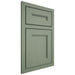 Shiloh Cabinetry Beaded Inset Scottsdale Poplar Plain Cut Moss Door