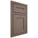 Shiloh Cabinetry Beaded Inset Scottsdale Poplar Plain Cut River Rock Door