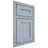 Shiloh Cabinetry Beaded Inset Scottsdale Poplar Plain Cut Sky Door