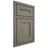 Shiloh Cabinetry Beaded Inset Scottsdale Poplar Plain Cut Thyme Door
