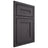 Shiloh Cabinetry Beaded Inset Scottsdale Red Oak Plain Cut Harbor Door