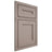 Shiloh Cabinetry Beaded Inset Scottsdale Red Oak Plain Cut Sterling Door