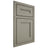 Shiloh Cabinetry Beaded Inset Scottsdale Red Oak Plain Cut Thyme Door
