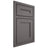 Shiloh Cabinetry Beaded Inset Scottsdale Walnut Plain Cut Cadet Door