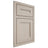 Shiloh Cabinetry Beaded Inset Scottsdale Walnut Plain Cut Seagull Door