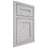 Shiloh Cabinetry Beaded Inset Scottsdale Walnut Plain Cut Stratus Door