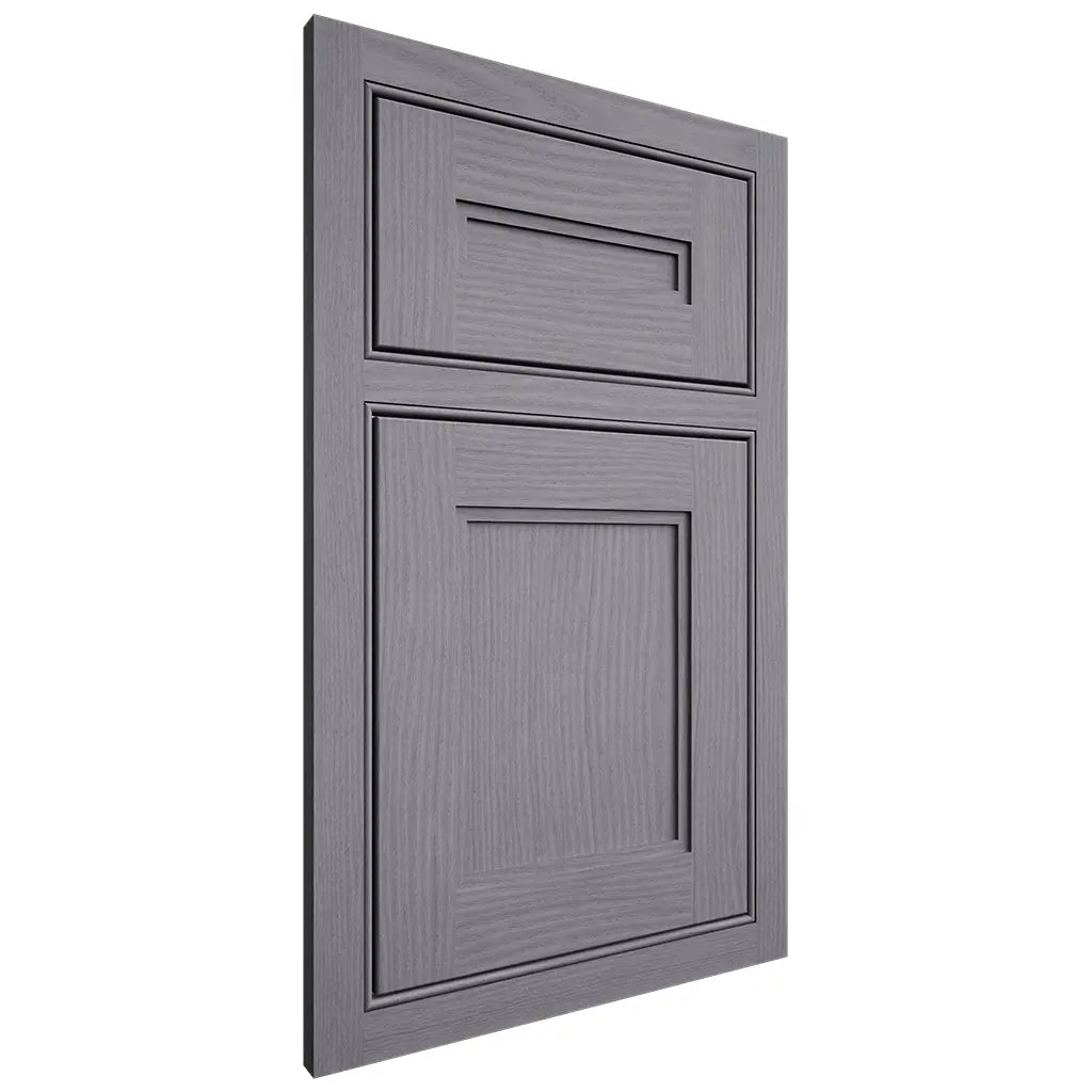 Shiloh Cabinetry Beaded Inset Scottsdale White Oak Plain Cut Cadet Door