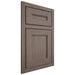 Shiloh Cabinetry Beaded Inset Scottsdale White Oak Plain Cut Clay Door
