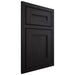 Shiloh Cabinetry Beaded Inset Scottsdale White Oak Plain Cut Espresso Door