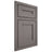 Shiloh Cabinetry Beaded Inset Scottsdale White Oak Plain Cut Flagstone Door