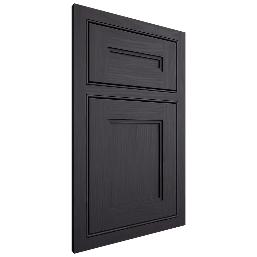 Shiloh Cabinetry Beaded Inset Scottsdale White Oak Plain Cut Harbor Door