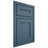 Shiloh Cabinetry Beaded Inset Scottsdale White Oak Plain Cut Hudson Door