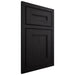 Shiloh Cabinetry Beaded Inset Scottsdale White Oak Plain Cut Ink Door